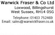 Warwick Fraser Address